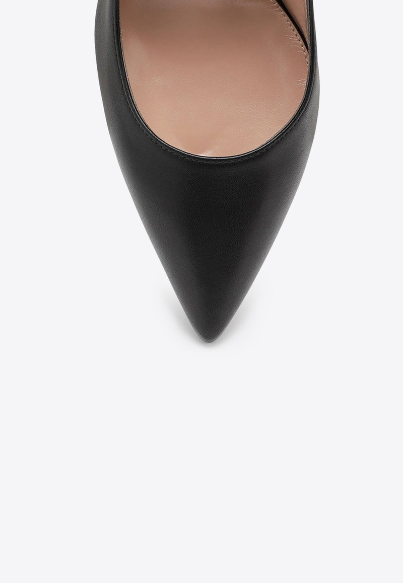 105 Pointed Leather Pumps