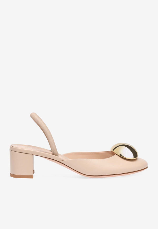 Sphera 45 Nappa Leather Pumps