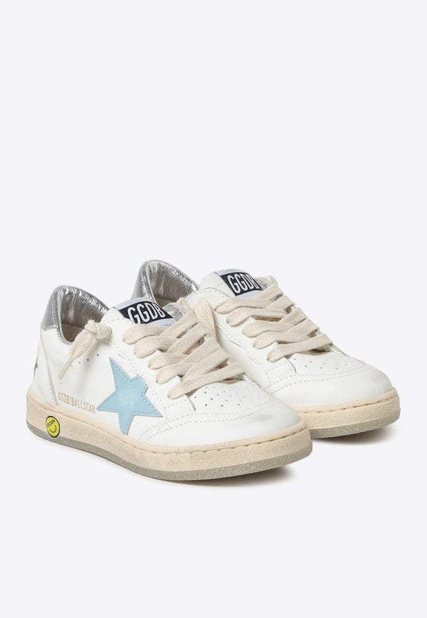 Baby Girls Ball Star Leather Sneakers