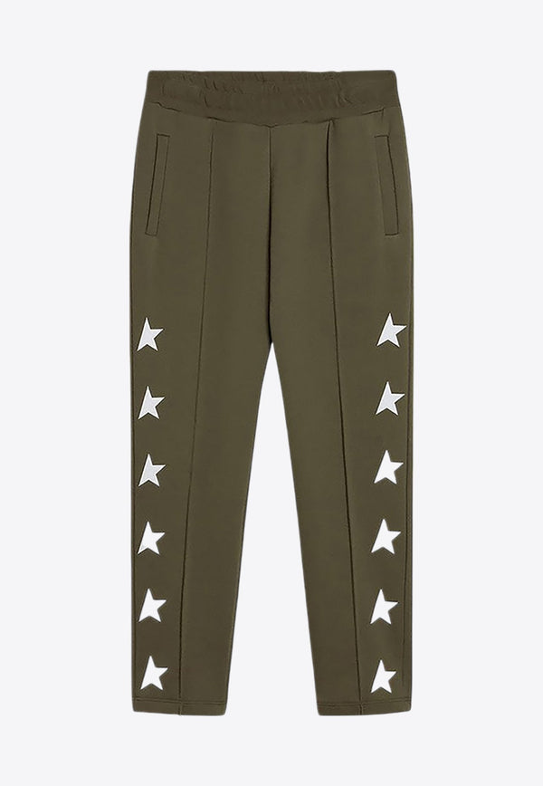 Boys Stars Print Track Pants