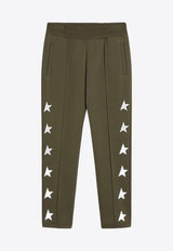 Boys Stars Print Track Pants