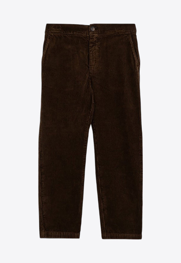 Boys Straight-Leg Corduroy Pants