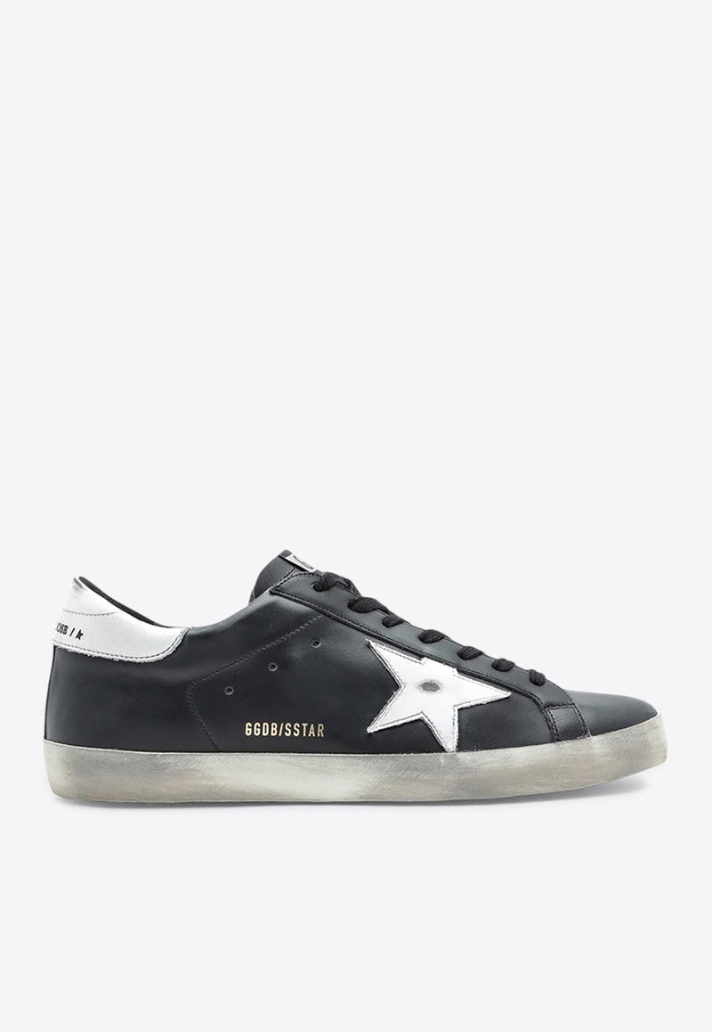 Super-Star Distressed Low-Top Sneakers