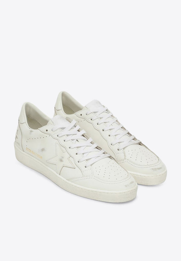 Ball Star Leather Low-Top Sneakers