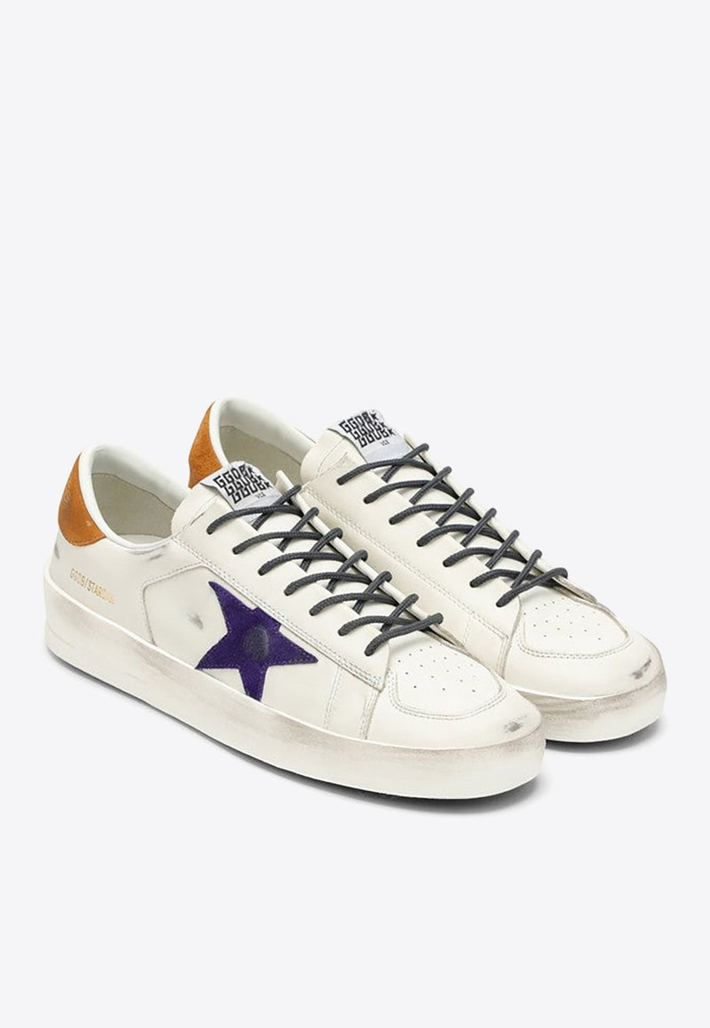 Stardan Low-Top Leather Sneakers