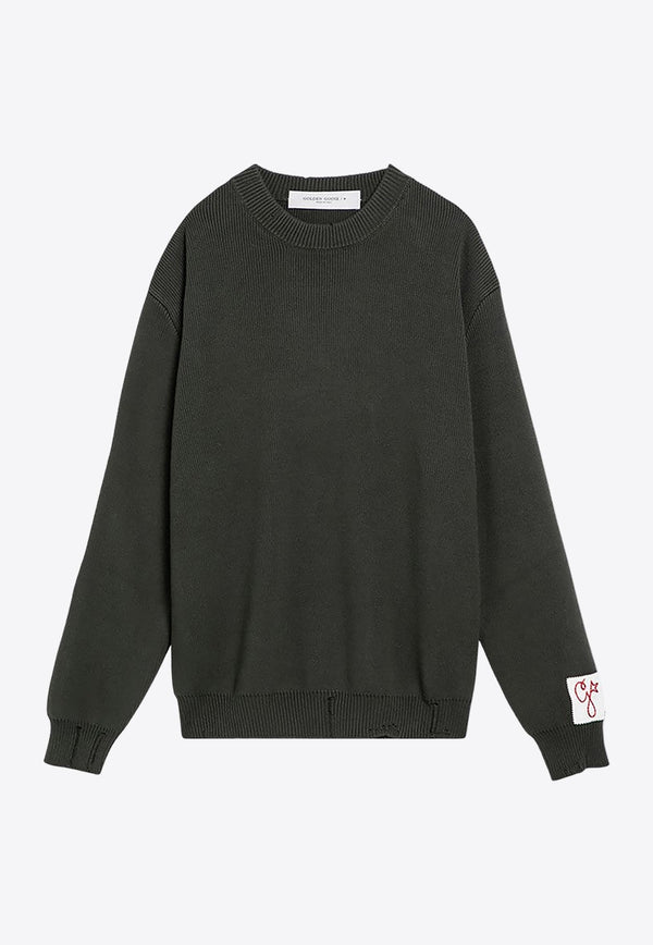 Logo Patch Knitted Sweater