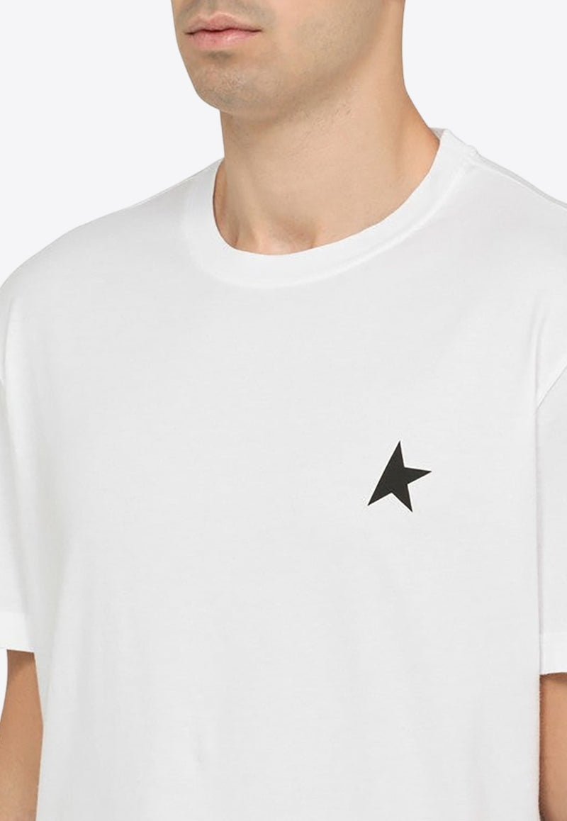 Star Print Crewneck T-shirt
