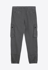 Logo Label Cargo Pants