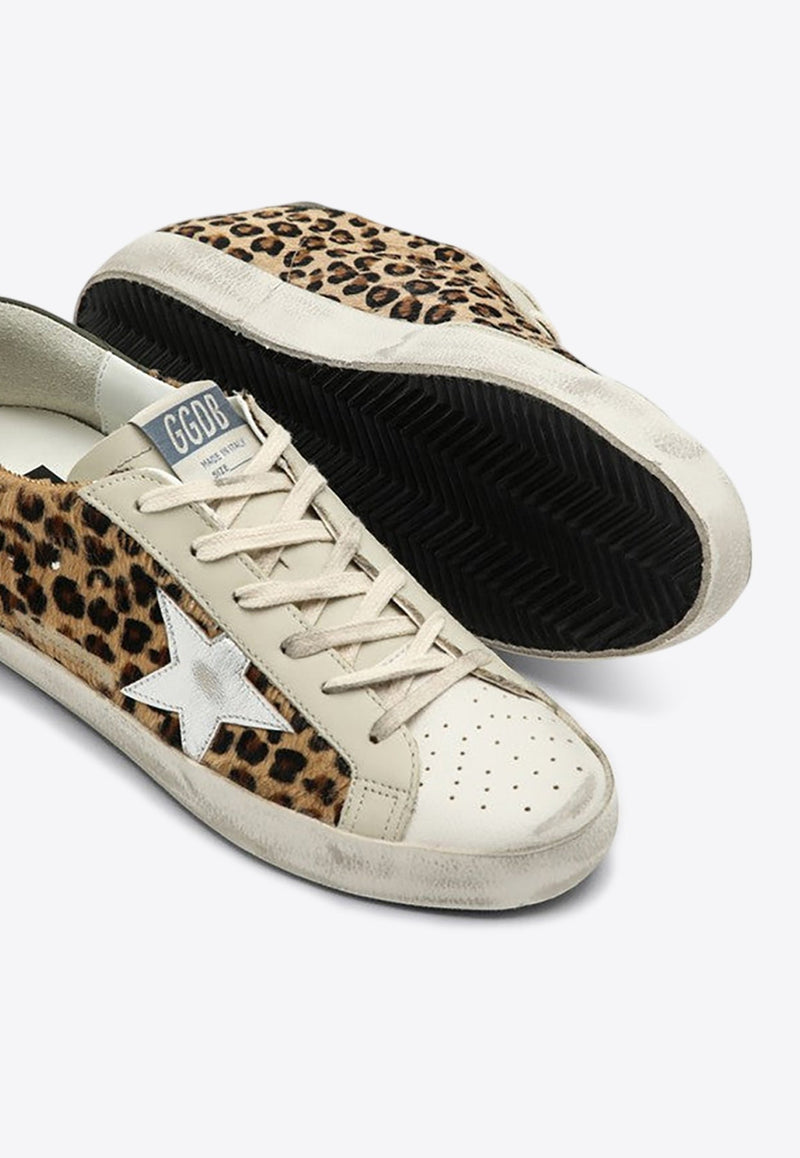 Super Star leopard Print Sneakers