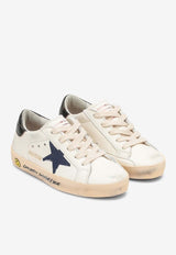 Kids Super-Star Leather Low-Top Sneakers