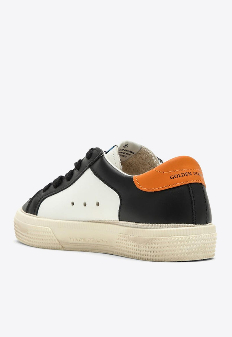 Kids May Low-Top Sneakers in Leather