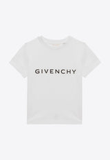 Boys Logo Print Crewneck T-shirt