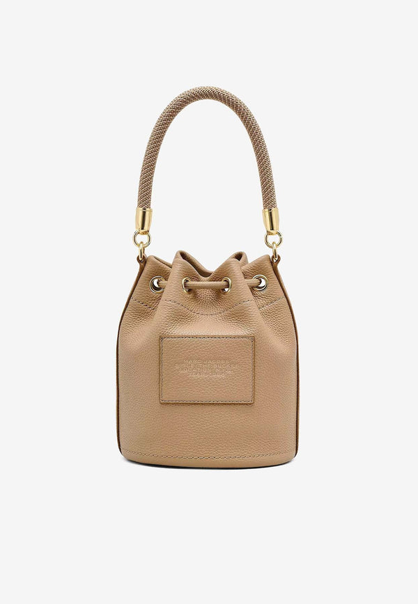 The Grained Leather Bucket Bag