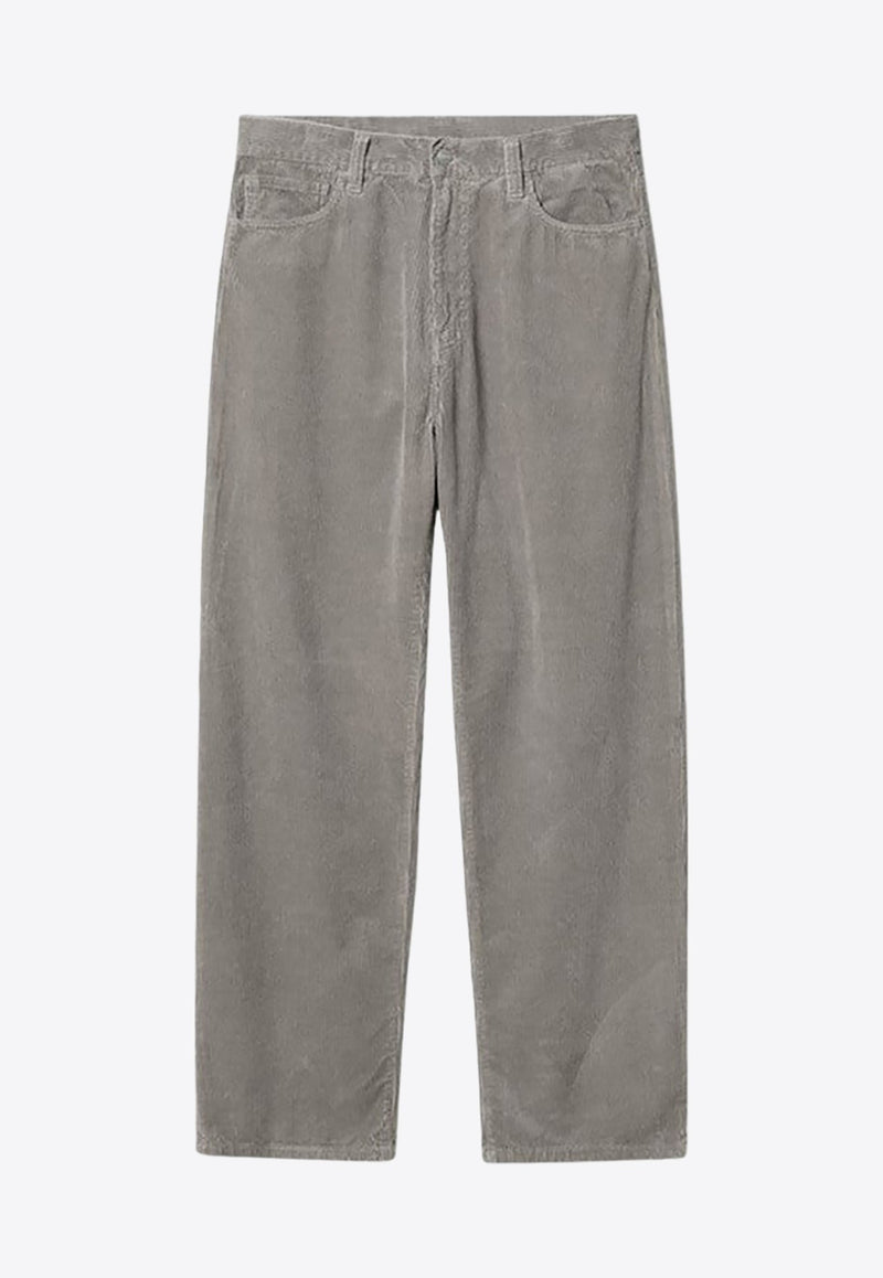 Straight-Leg Corduroy Pants