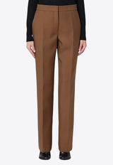 Tailored Wool Slim Pants