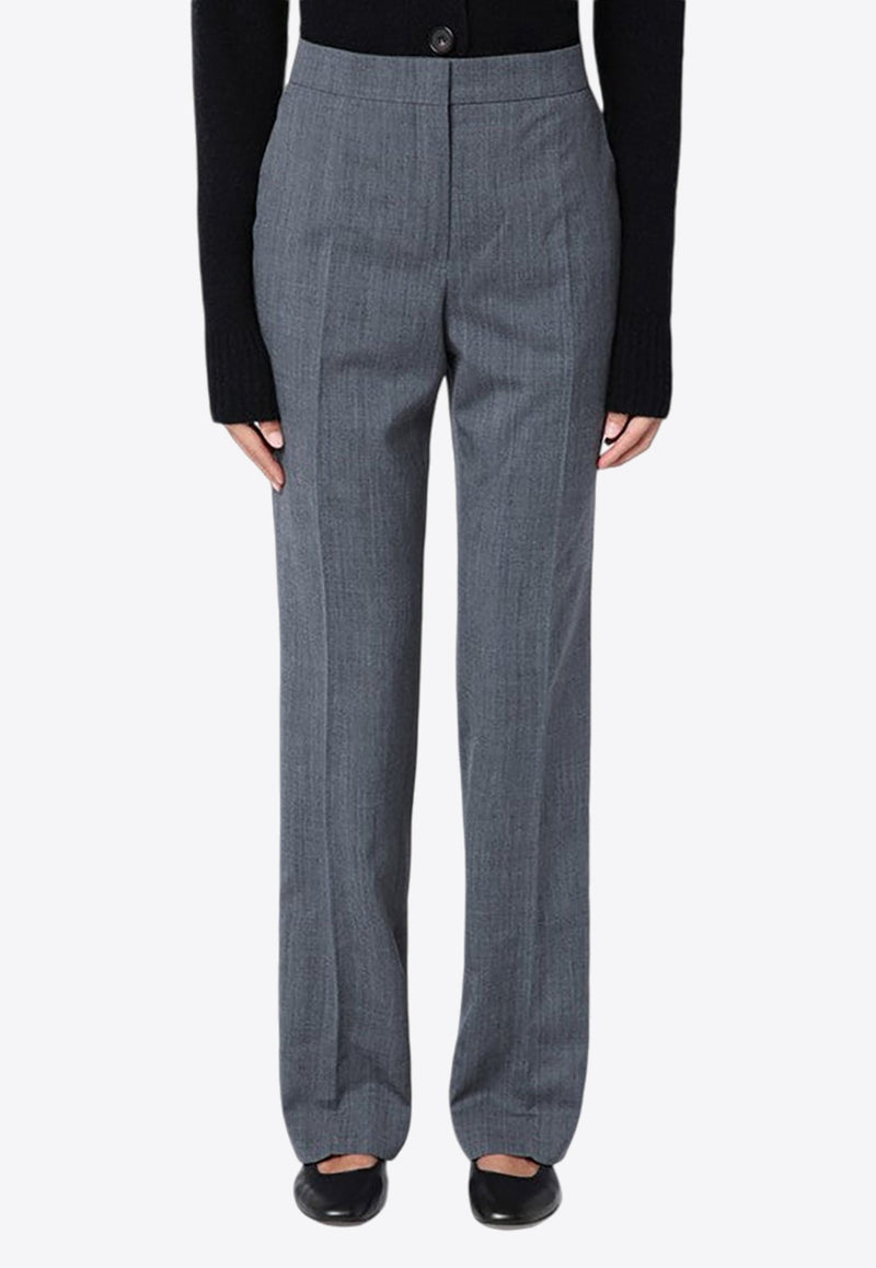 Tailored Wool Slim Pants