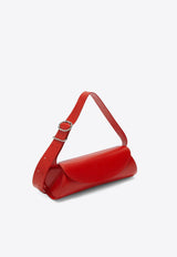 Small Cannolo Calf Leather Shoulder Bag