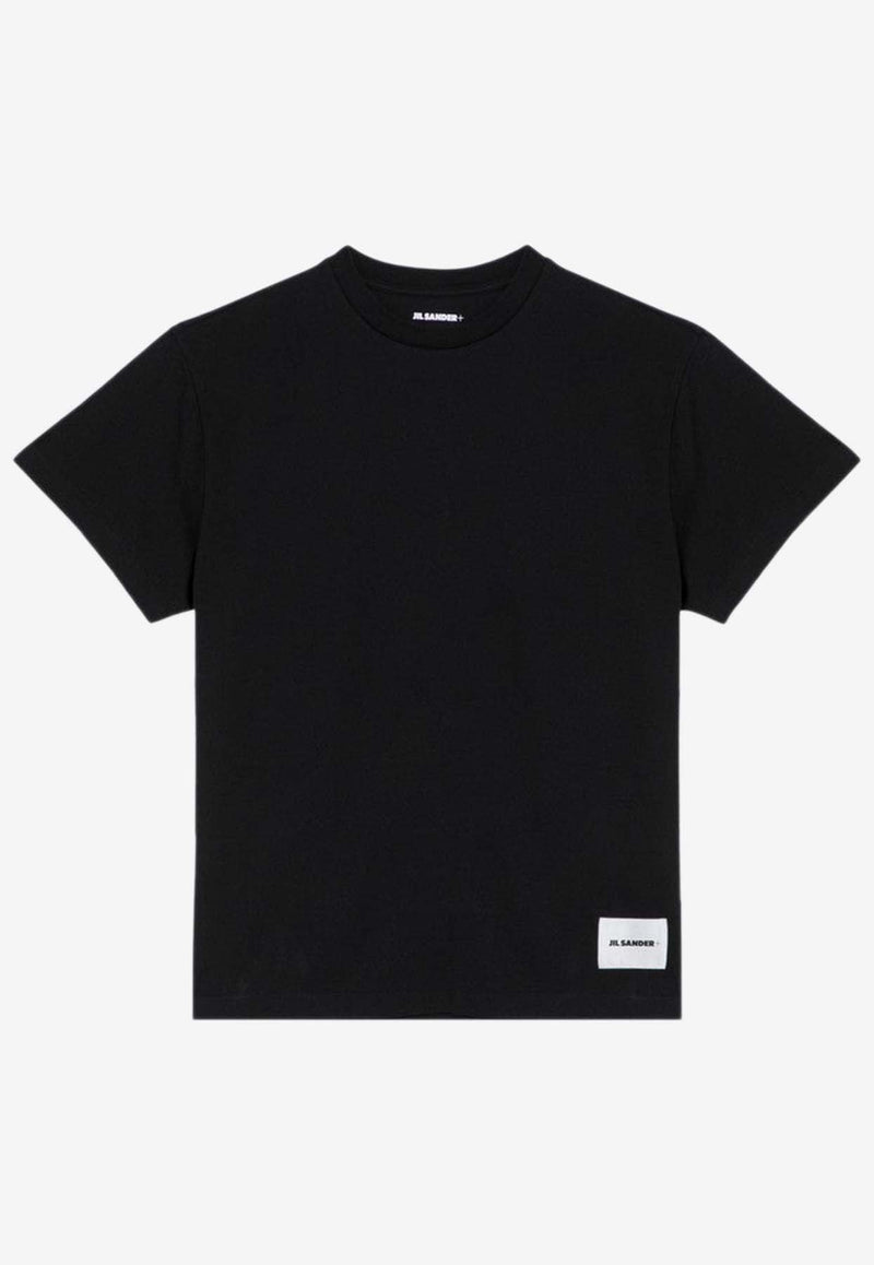 Logo-Patch Crewneck T-shirt