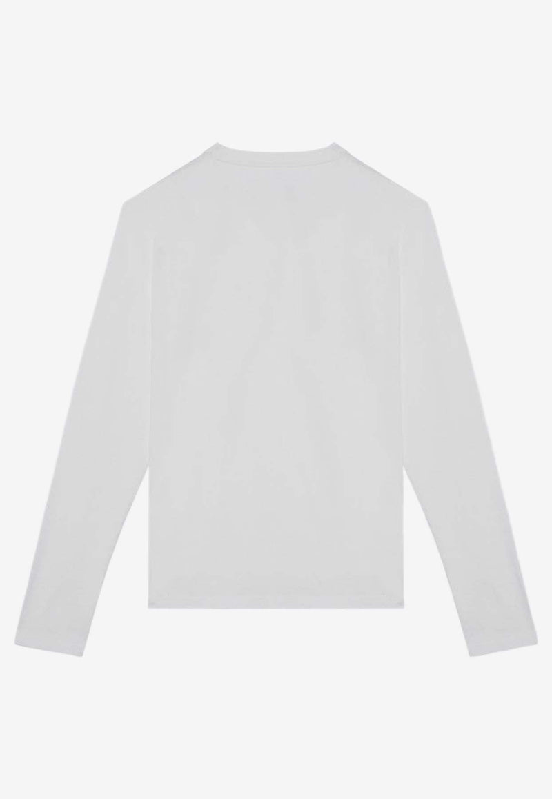 Logo-Printed Long-Sleeved T-shirt