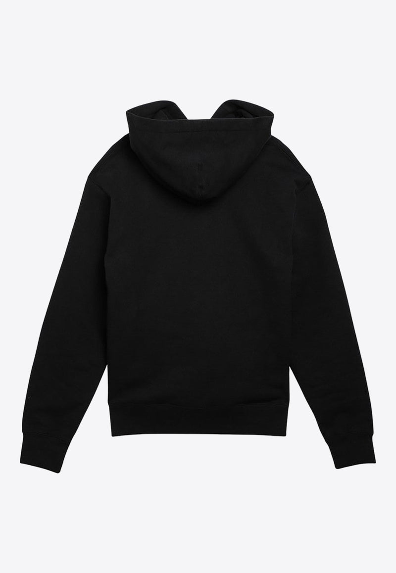 Logo-Patch Hooded Sweatshirt