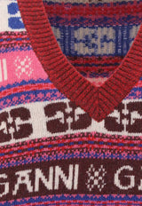 Fair Isle Logo Sweater Vest