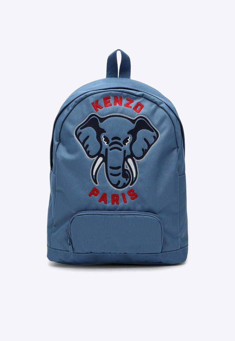 Boys Embroidered Elephant Backpack