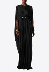 Satin Belted Kaftan