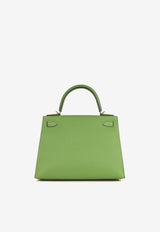 Kelly 28 in Vert Yucca Epsom Leather with Gold Hardware