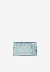 Mini Sequin Embellished Top Handle Bag