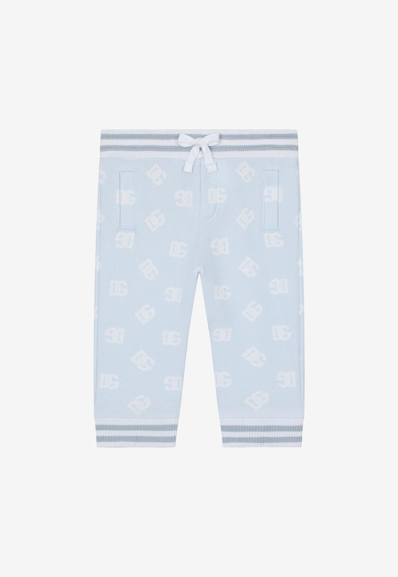 Baby Boys All-Over Logo Monogram Pants