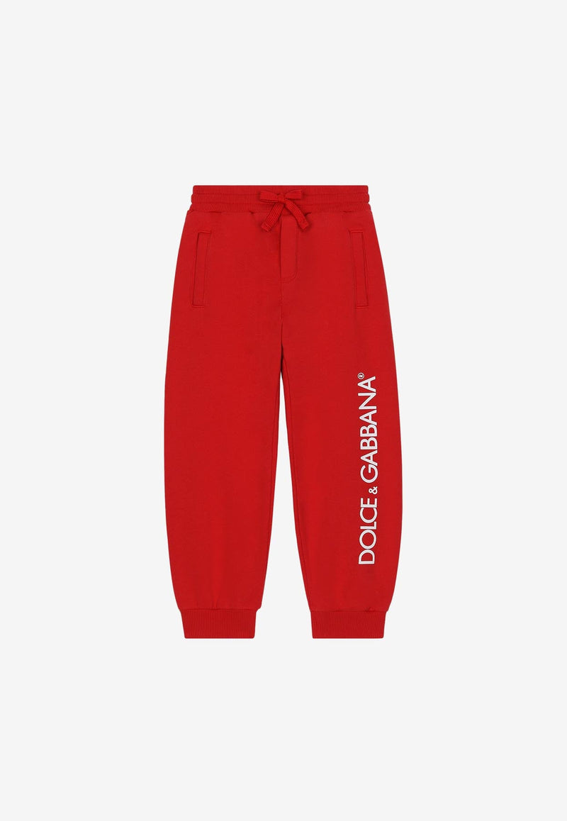 Boys Logo-Print Track Pants