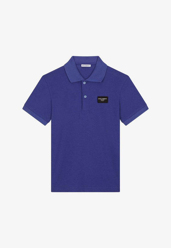 Boys Logo Tag Polo T-shirt