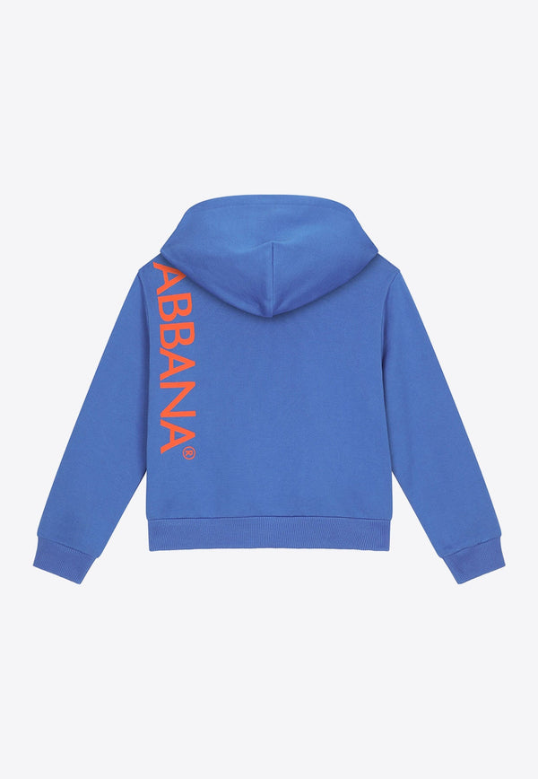 Boys Logo Zip-Up Hoodie