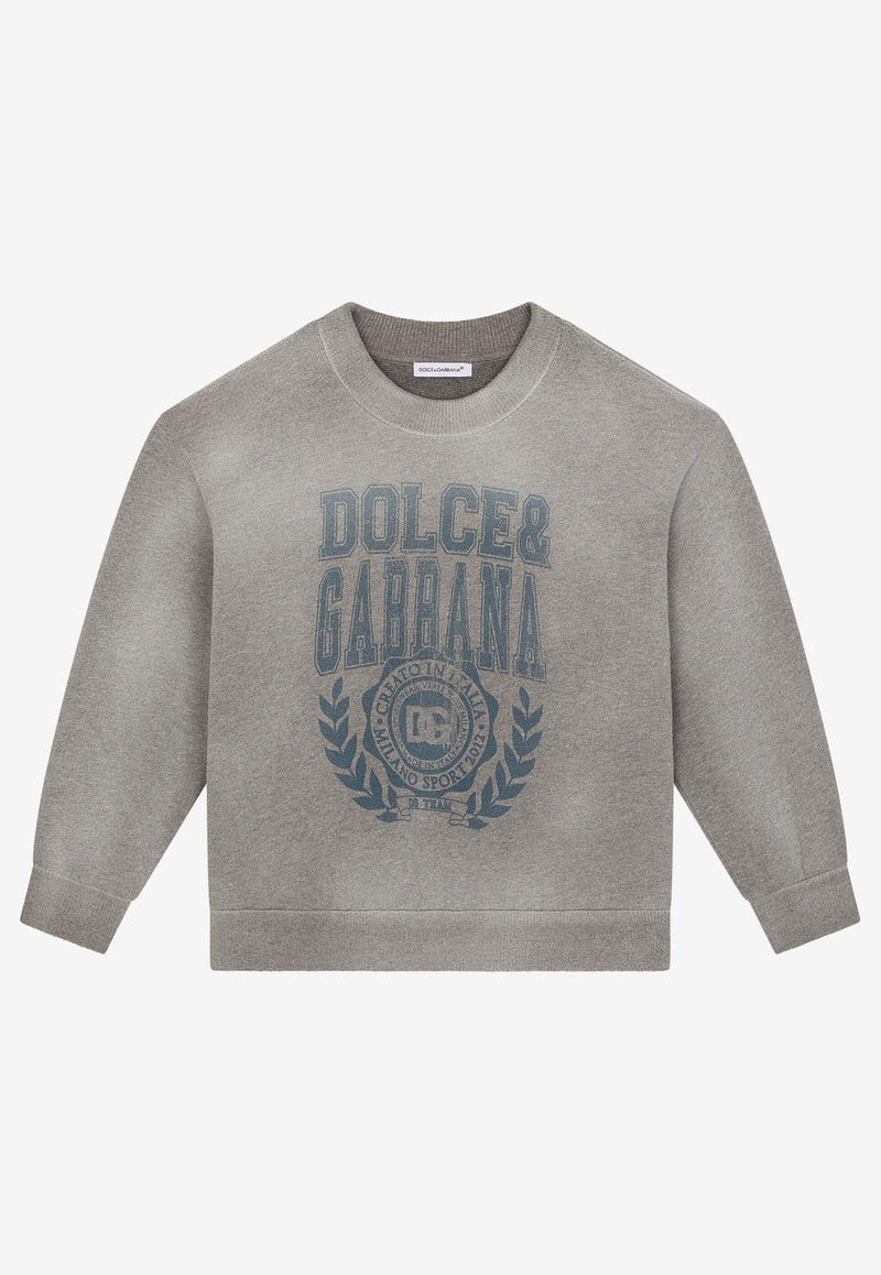 Boys DG Laurent Print Sweatshirt