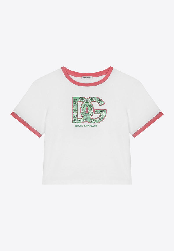 Girls Logo Patch T-shirt