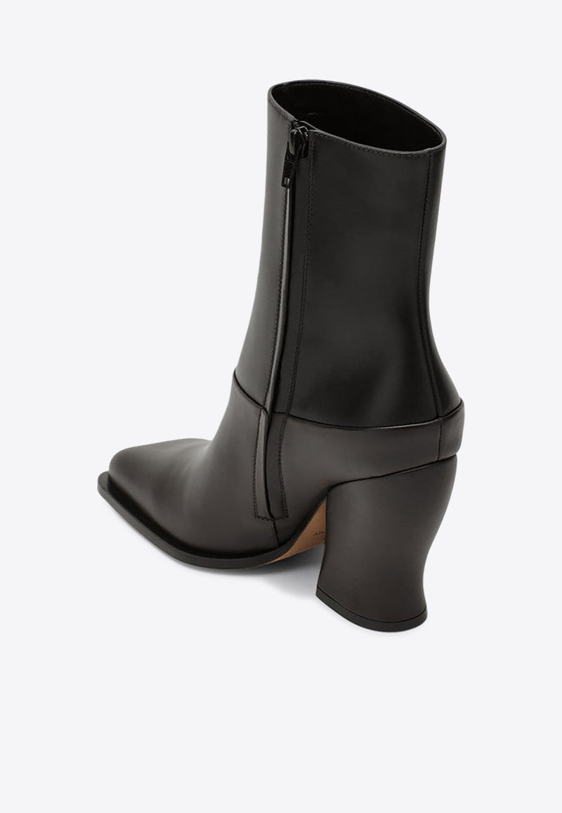 Onda 90 Leather Ankle Boots