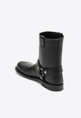 Campo Biker Leather Chelsea Boots