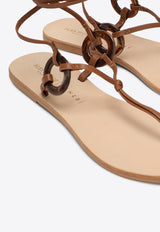 Mer Gladiator Leather Sandals