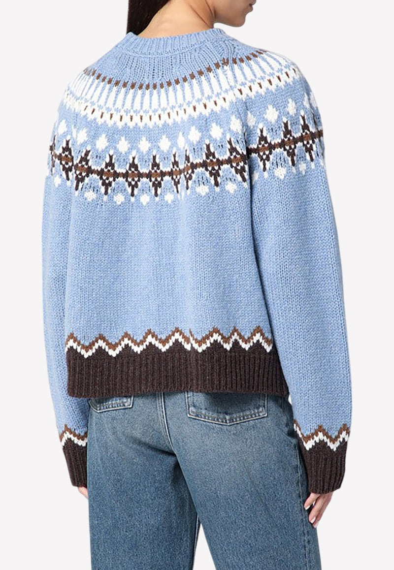 Sweet Winter Patterned Sweater