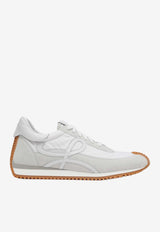 Flow Runner Nylon and Suede Sneakers