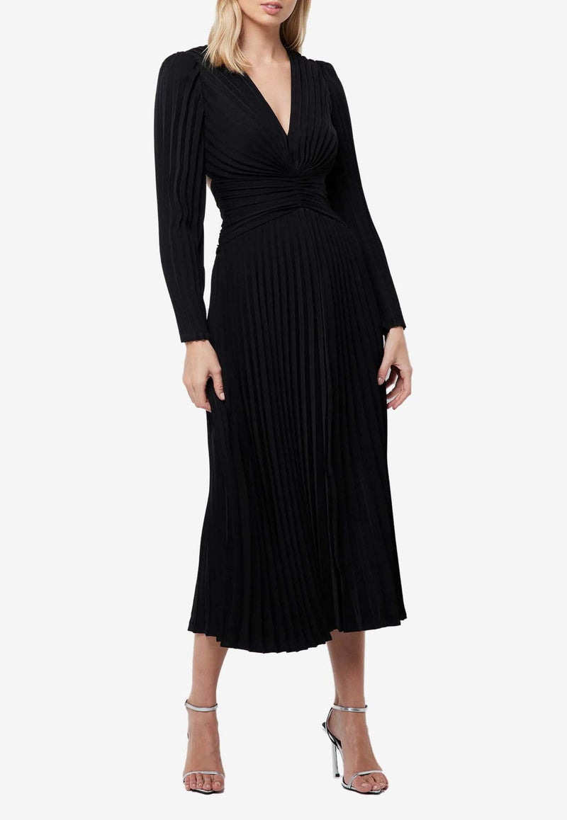 Stars Aligned Long-Sleeved Midi Dress