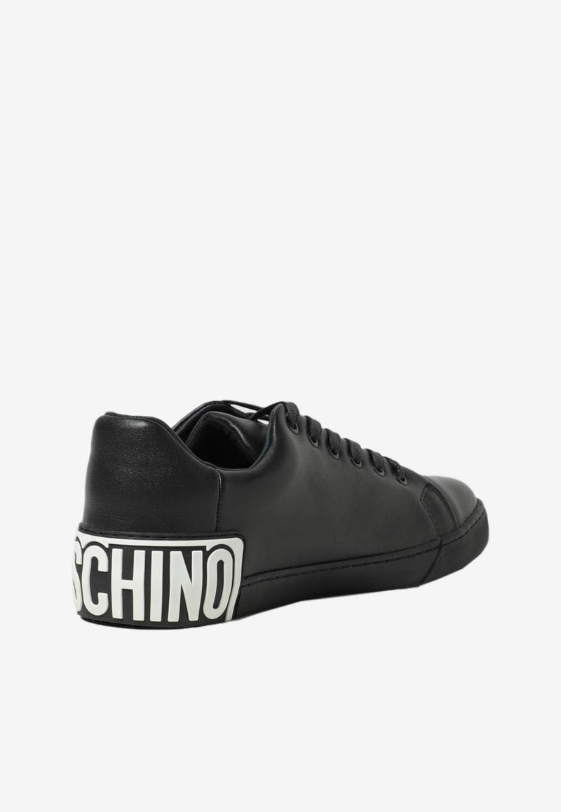 Logo Lettering Low-Top Sneakers