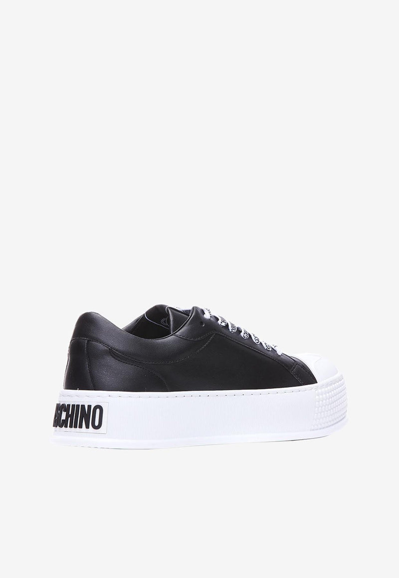 Logo Lettering Low-Top Sneakers