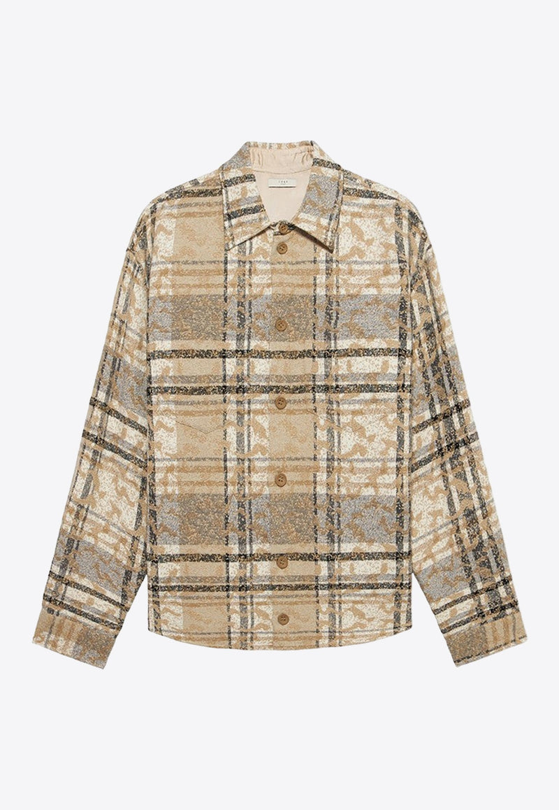 Jacquard Check Overshirt