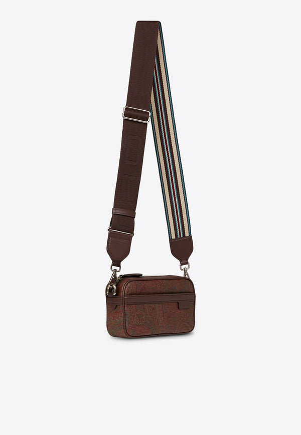Mini Paisley Jacquard Crossbody Bag