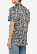 All-Over Print Short-Sleeved Shirt