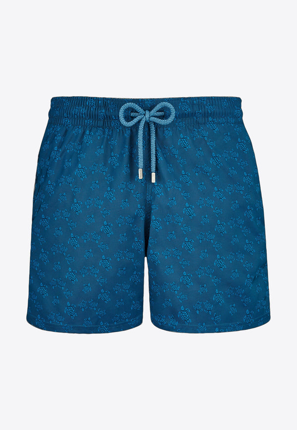 Moorise Jacquard Turtles Swim Shorts