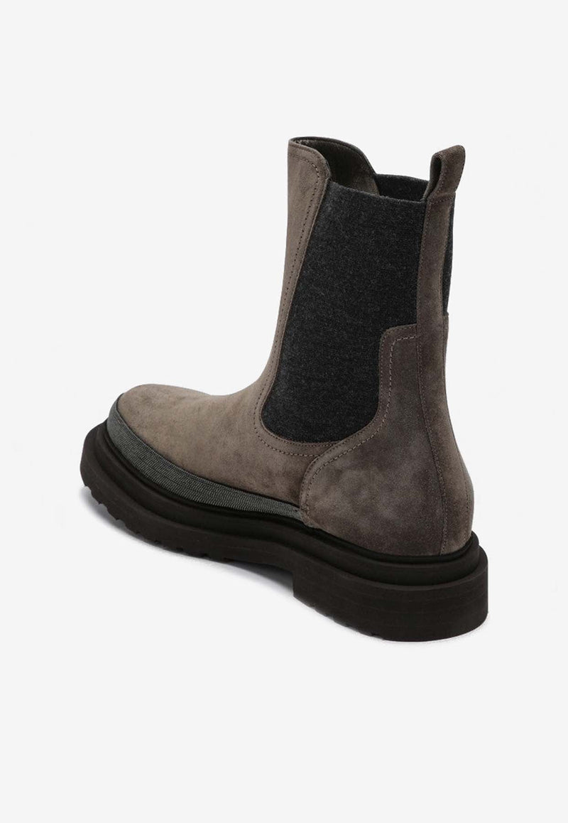 Suede Chelsea Boots