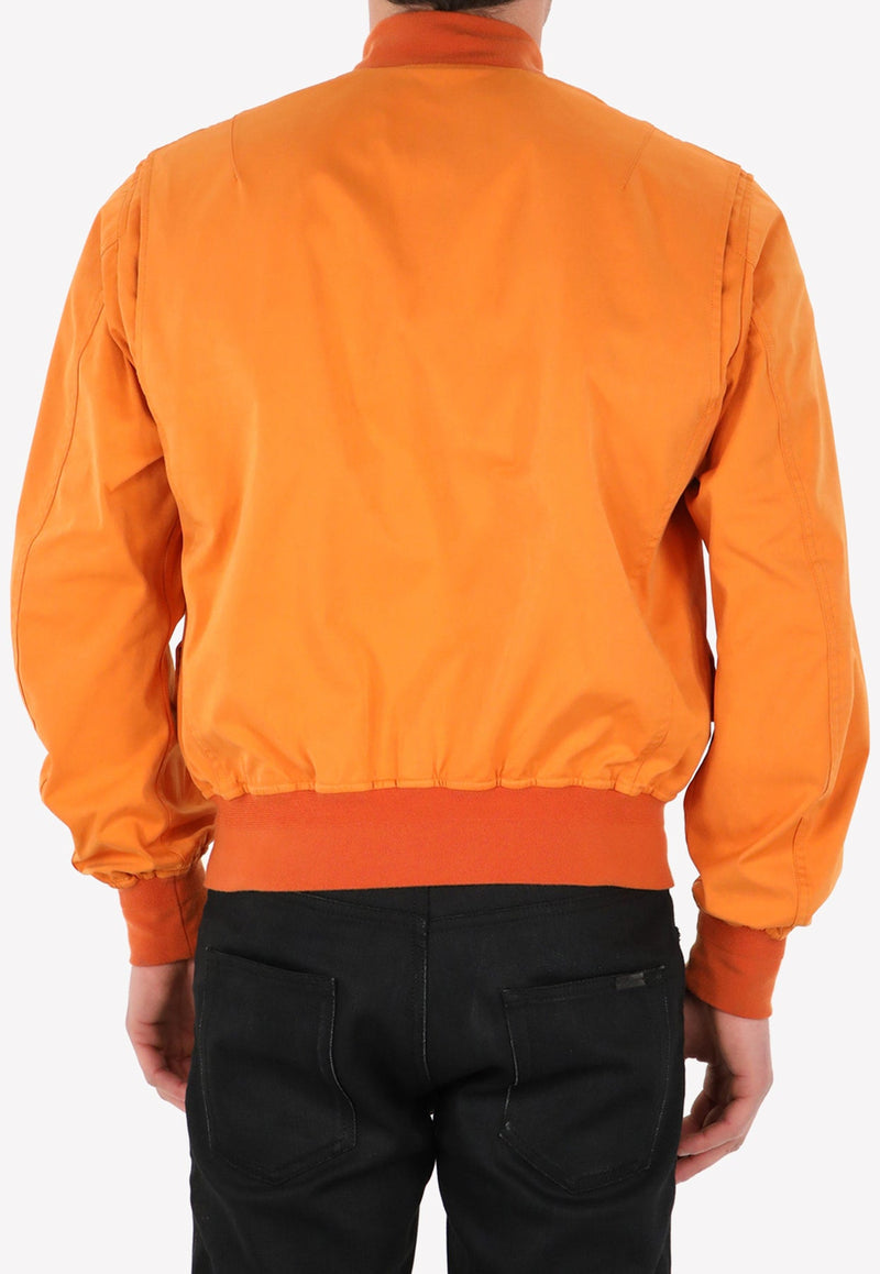 Flight Zip-Up Bomber Jacket