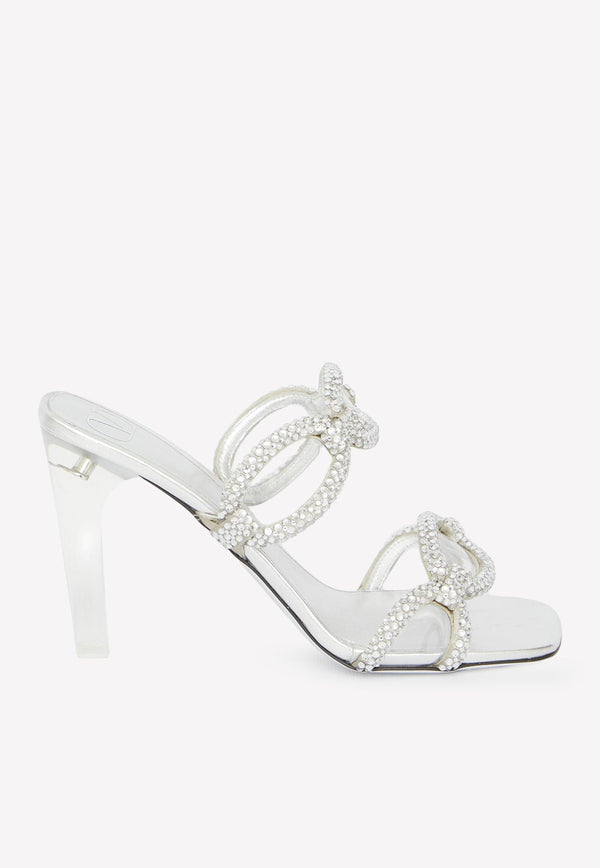 Chain 1967 10 Crystal-Embellished Mules